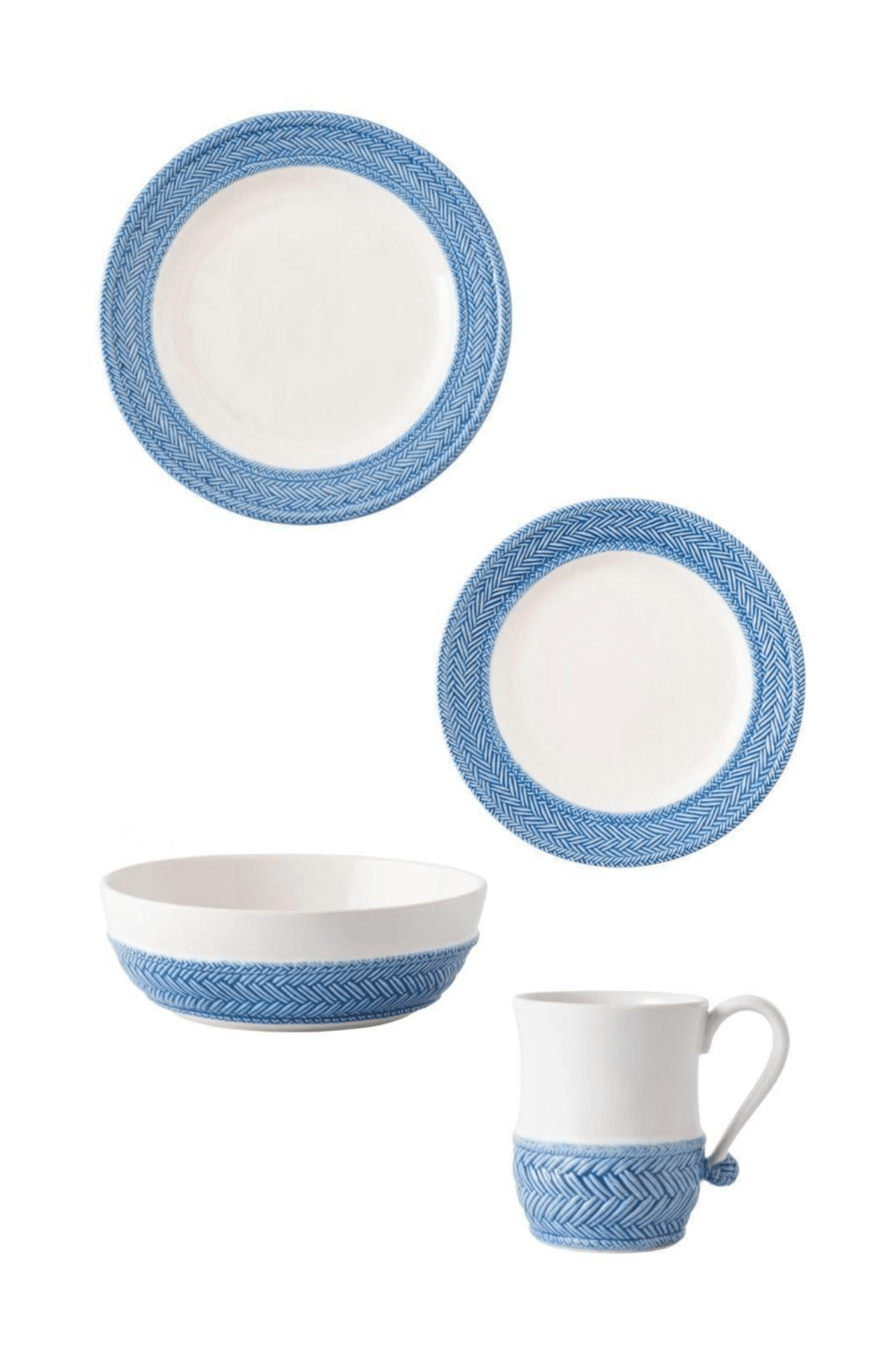 Le Panier Delft by Juliska Four Piece Place Setting