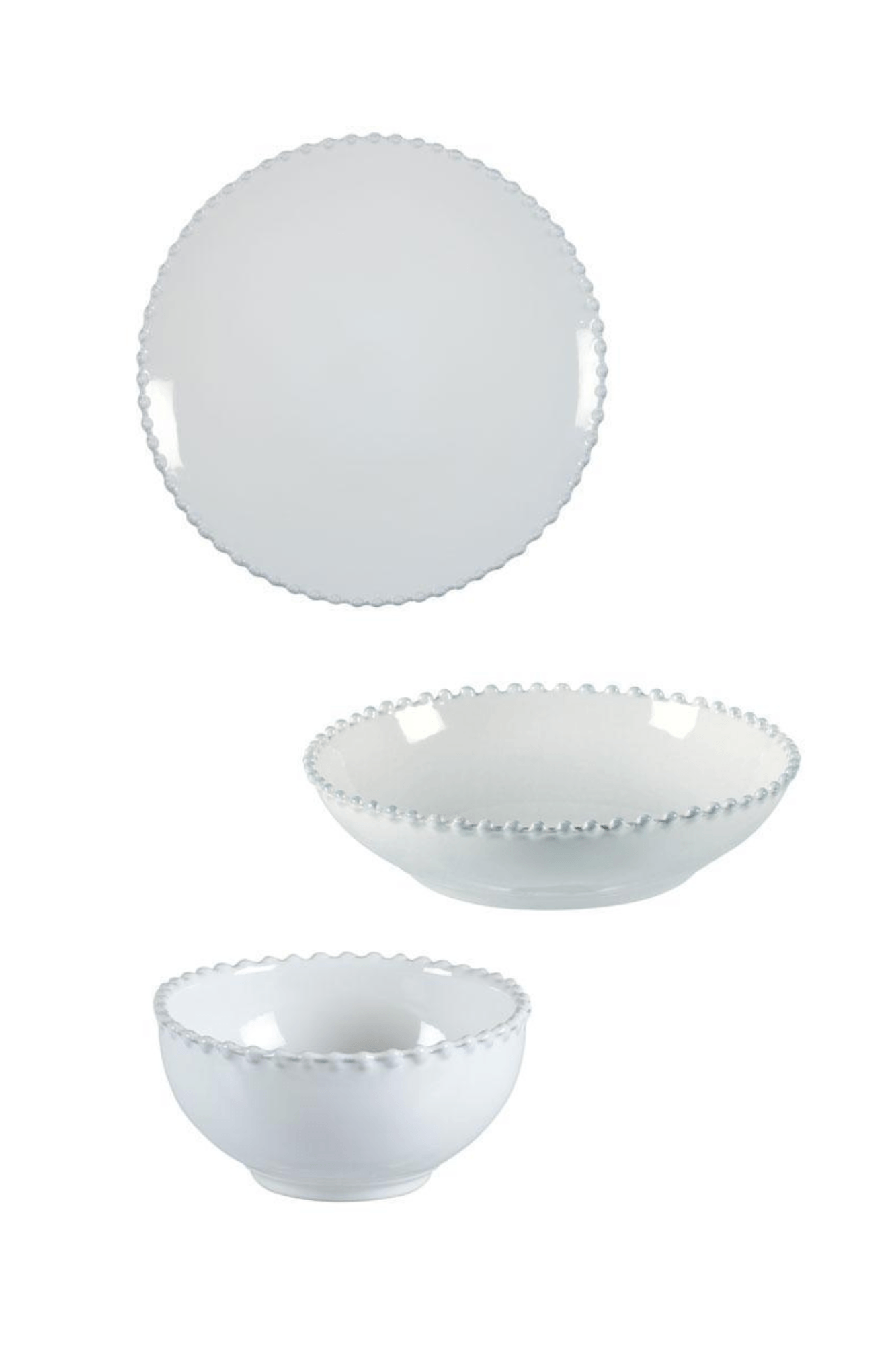 Pearl by Casafina Three Piece Place Setting