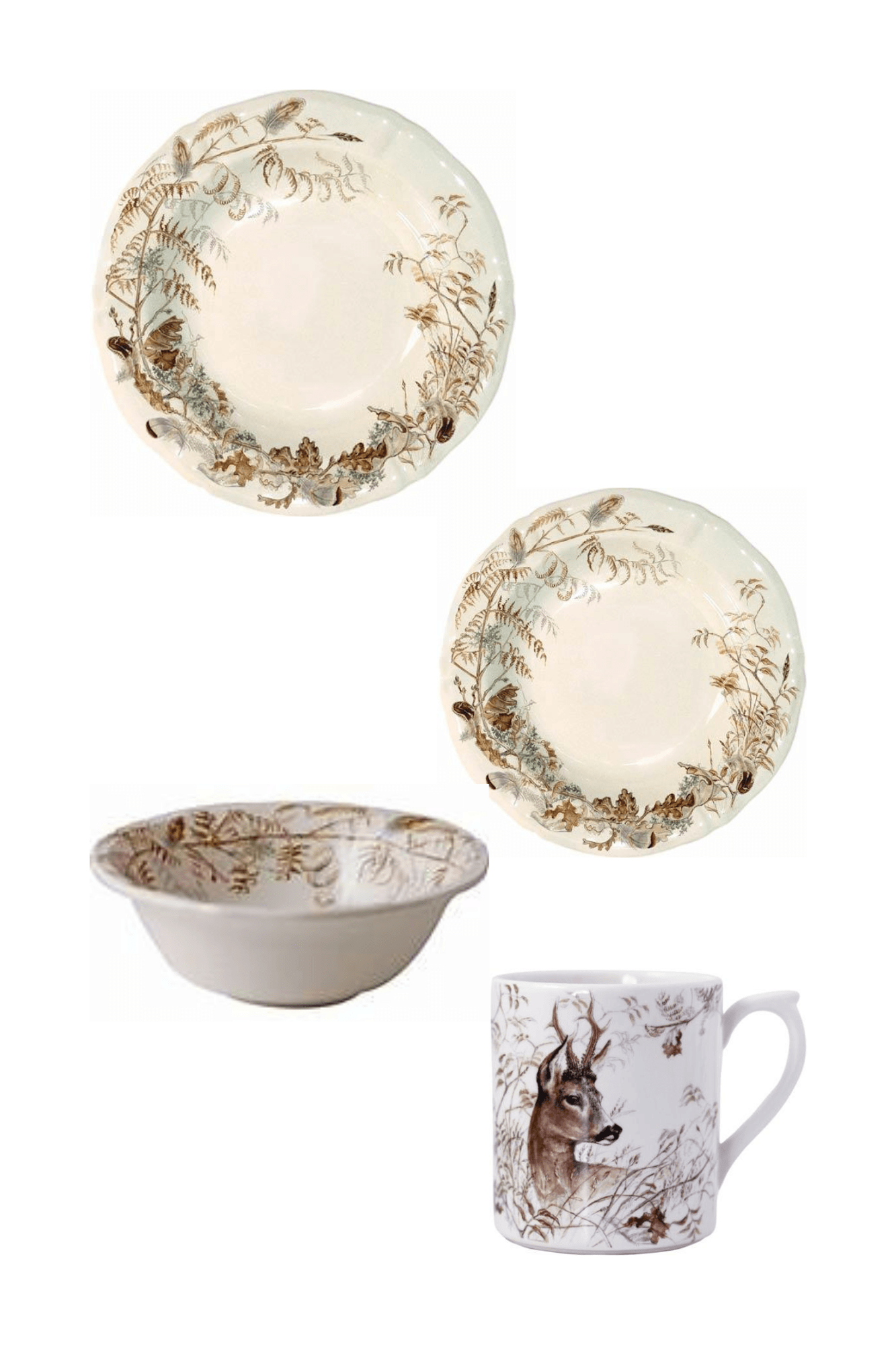 Sologne by Gien Four Piece Place Setting