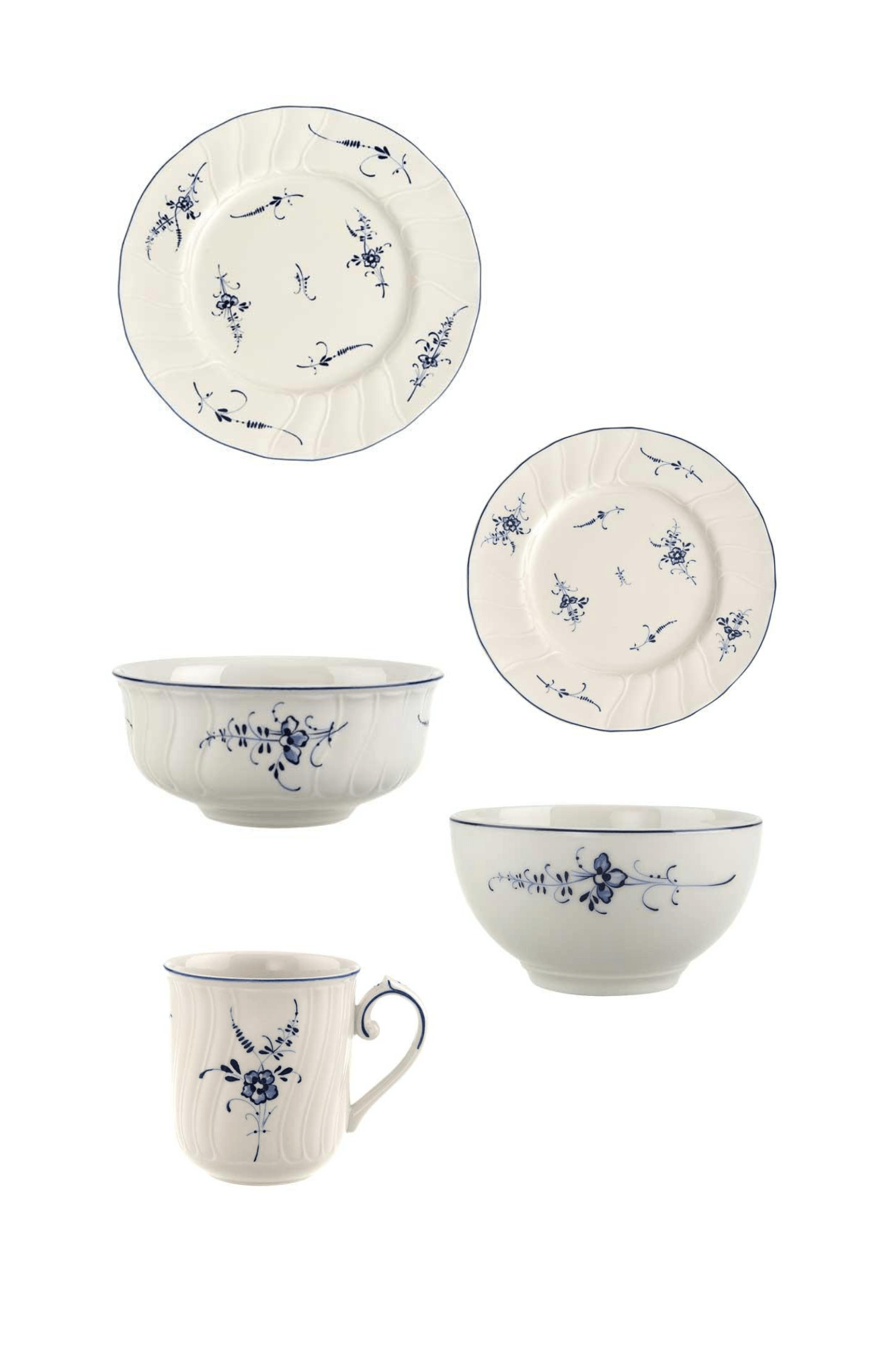 Vieux Luxembourg by Villeroy and Boch Five Piece Place Setting