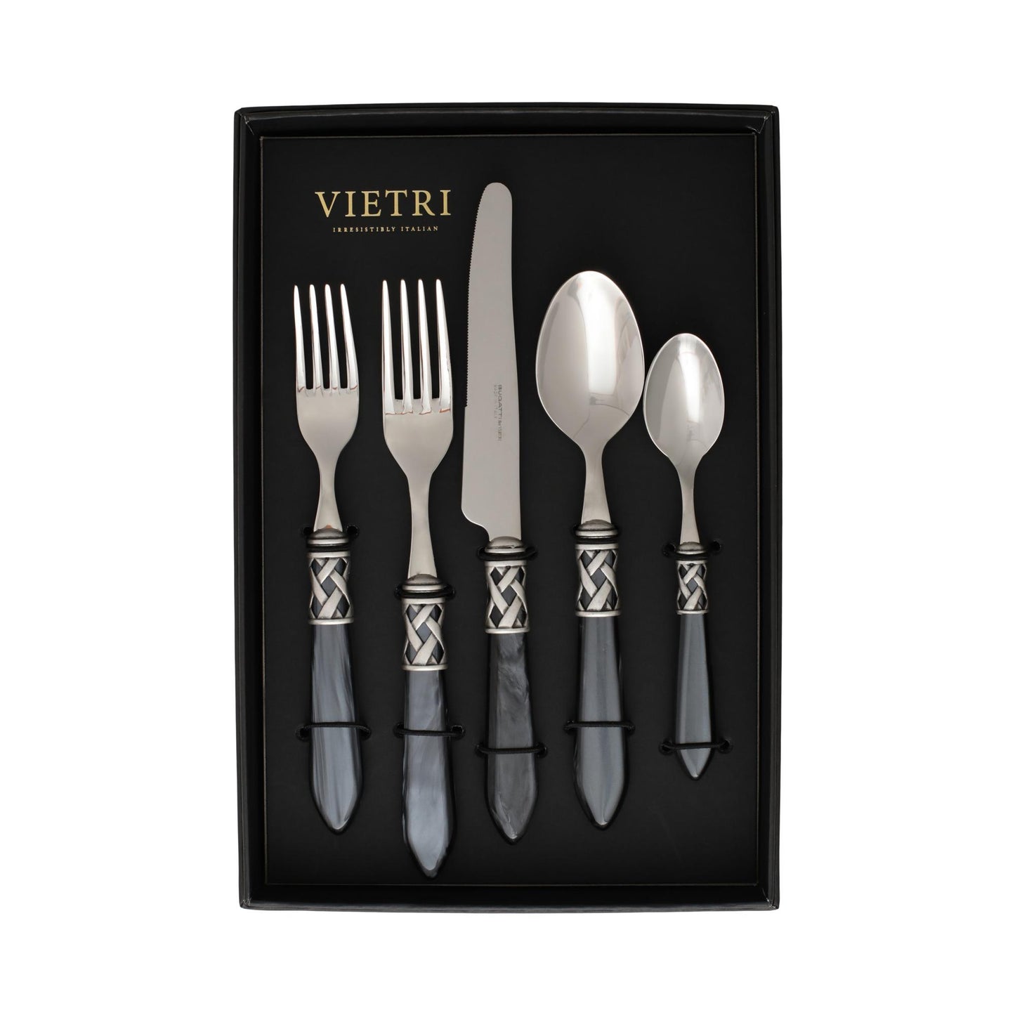 Antique Charcoal Five-Piece Place Setting Ã¢ÂÂ Set of 4