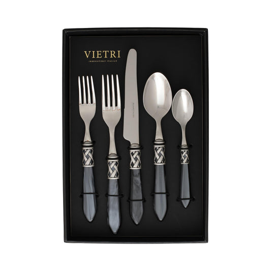 Antique Charcoal Five-Piece Place Setting Ã¢ÂÂ Set of 4