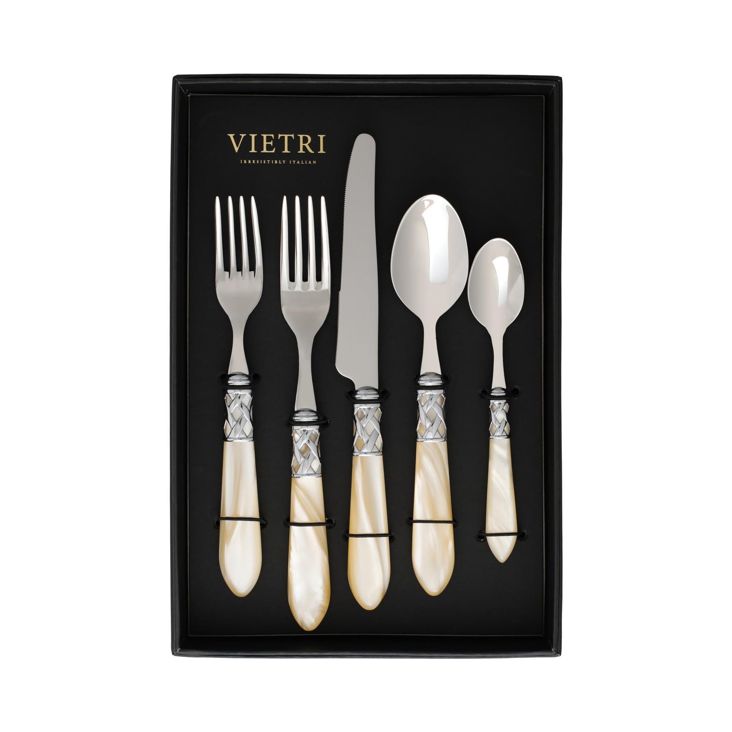 Brilliant Ivory Five-Piece Place Setting Ã¢ÂÂ Set of 4