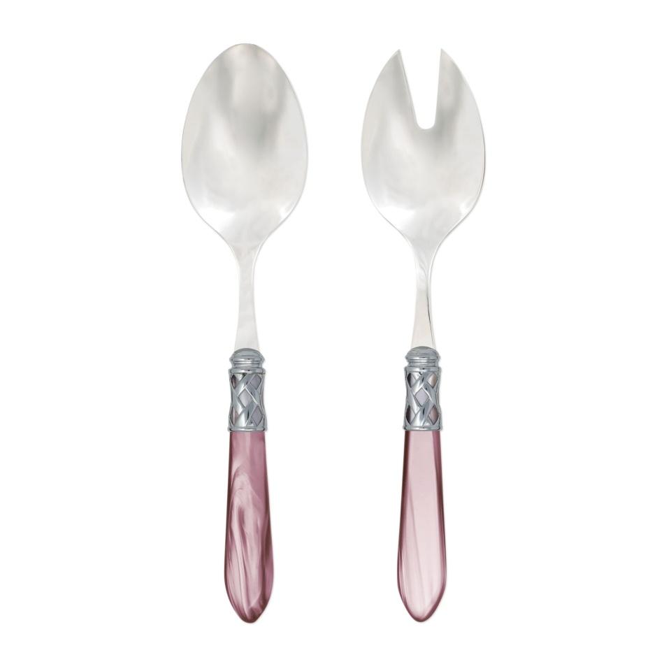 Brilliant Lilac Salad Server Set