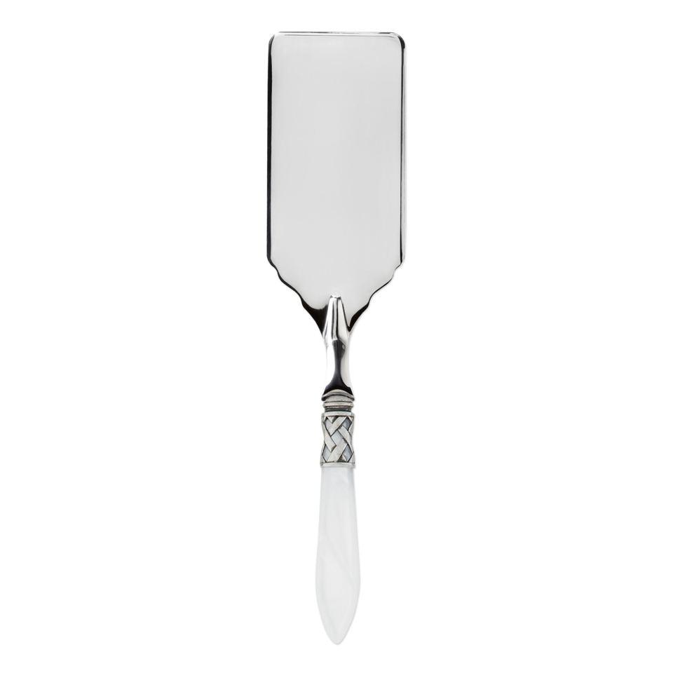 Antique White Lasagna Server