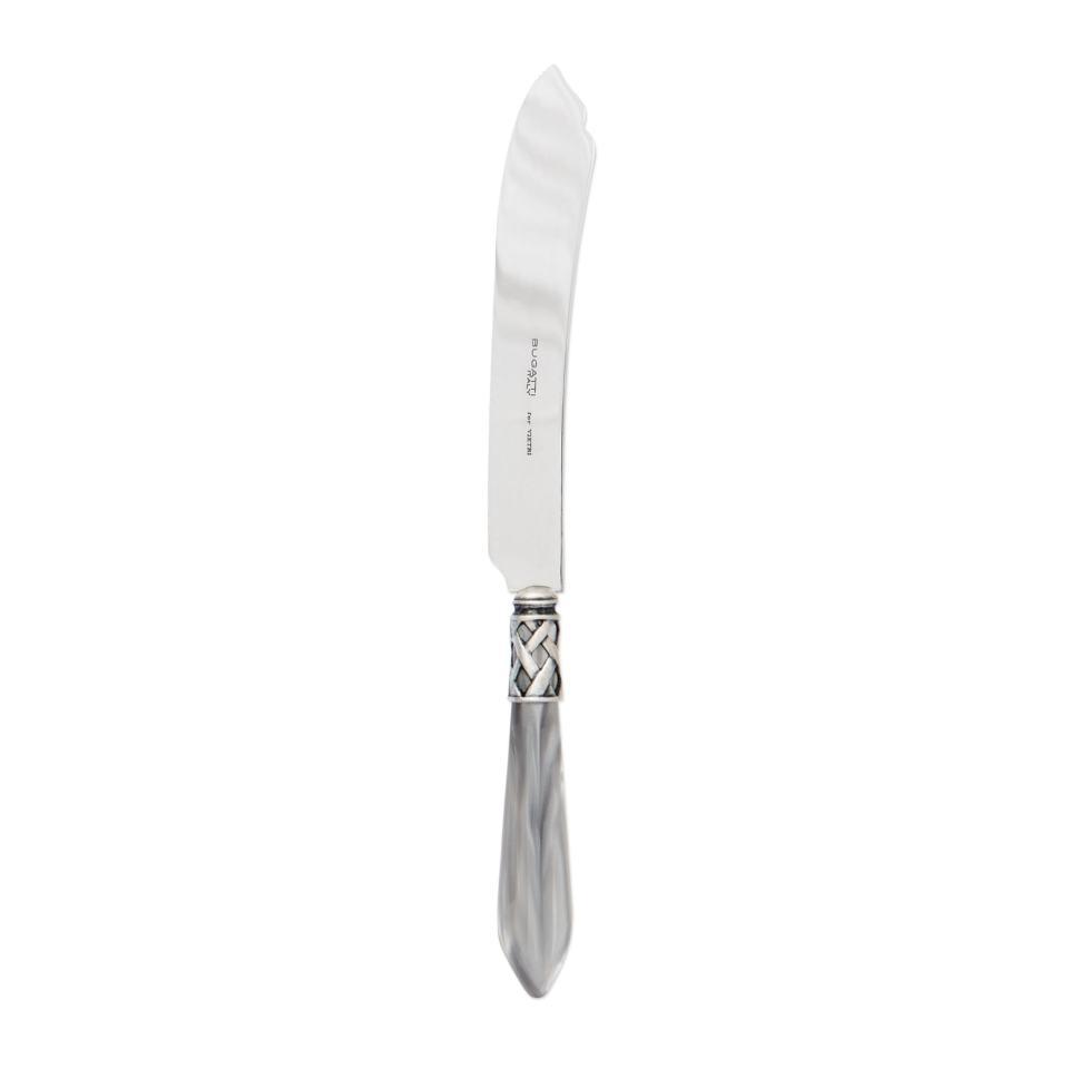 Antique Light Gray Cake Knife