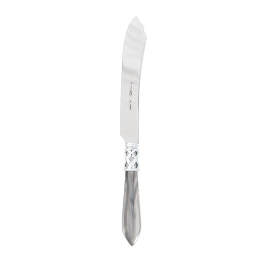 Brilliant Light Gray Cake Knife