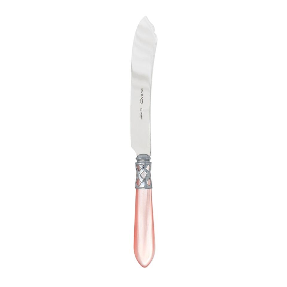 Brilliant Light Pink Cake Knife