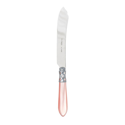 Brilliant Light Pink Cake Knife