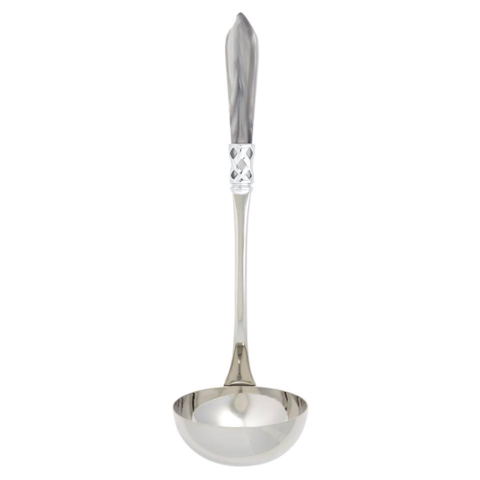 Brilliant Light Gray Soup Ladle