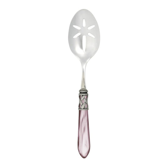 Antique Lilac Slotted Serving Spoon