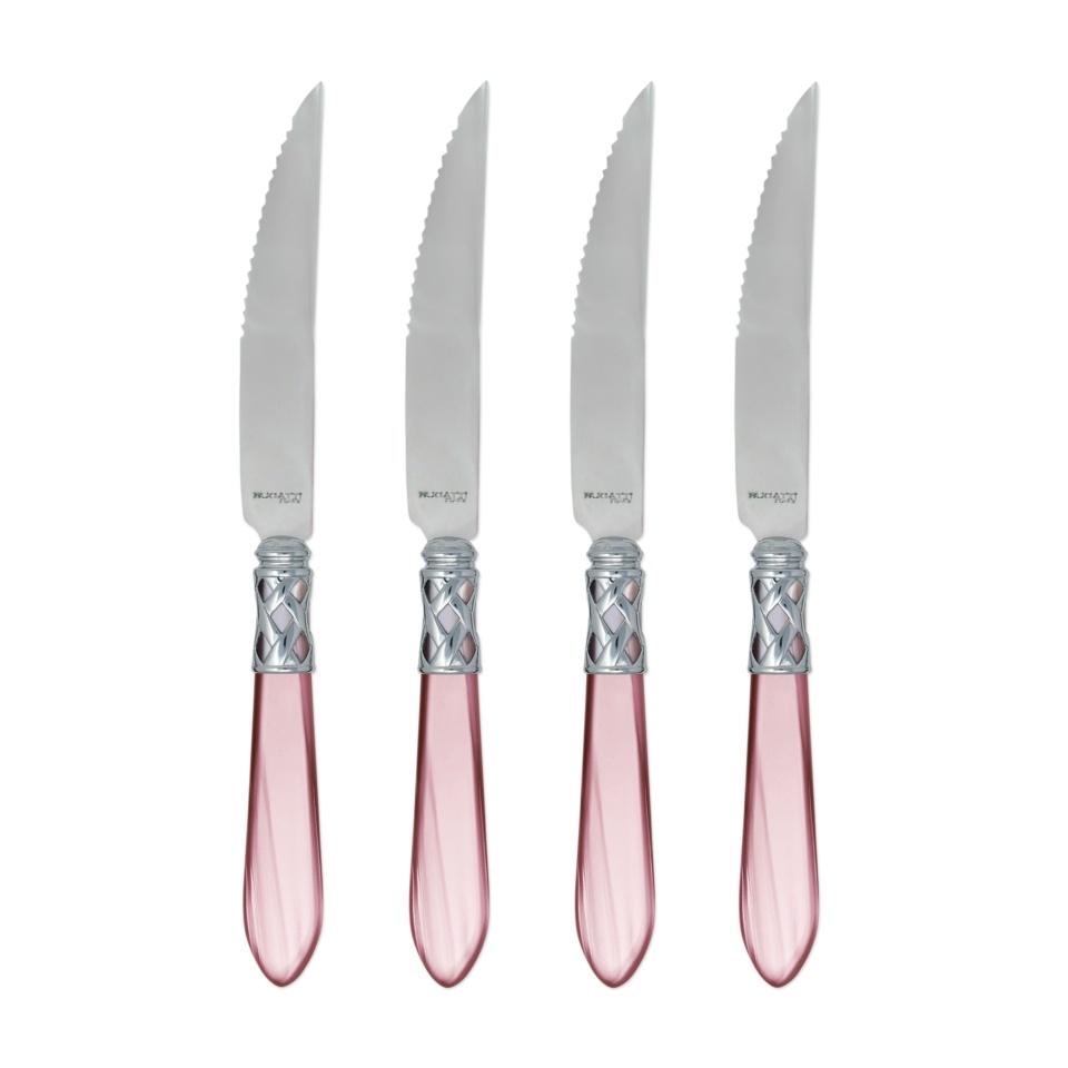 Brilliant Lilac Steak Knives - Set of 4
