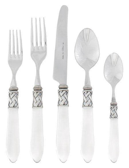 Antique Clear Five-Piece Place Setting