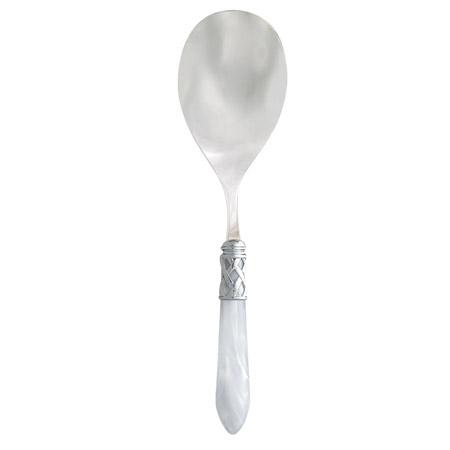 Brilliant White Serving Spoon