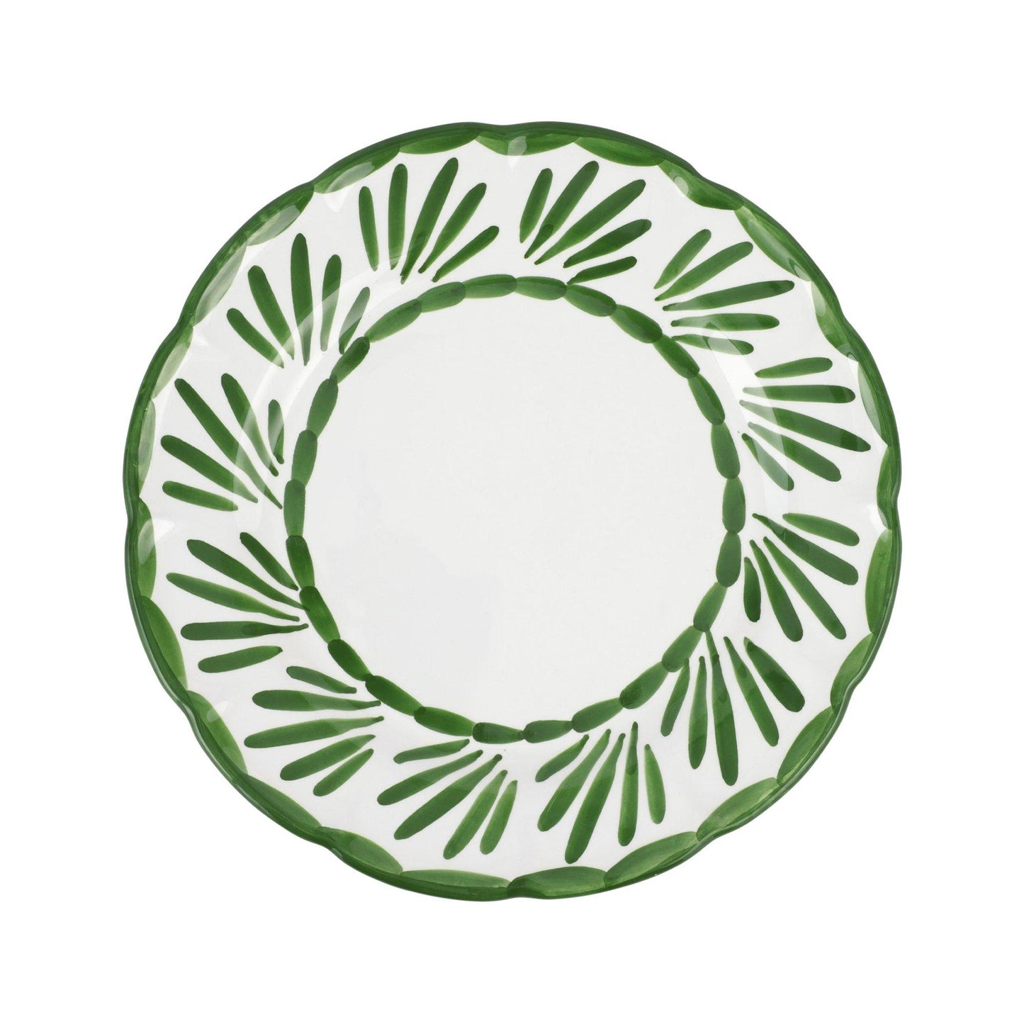 Green Dinner Plate