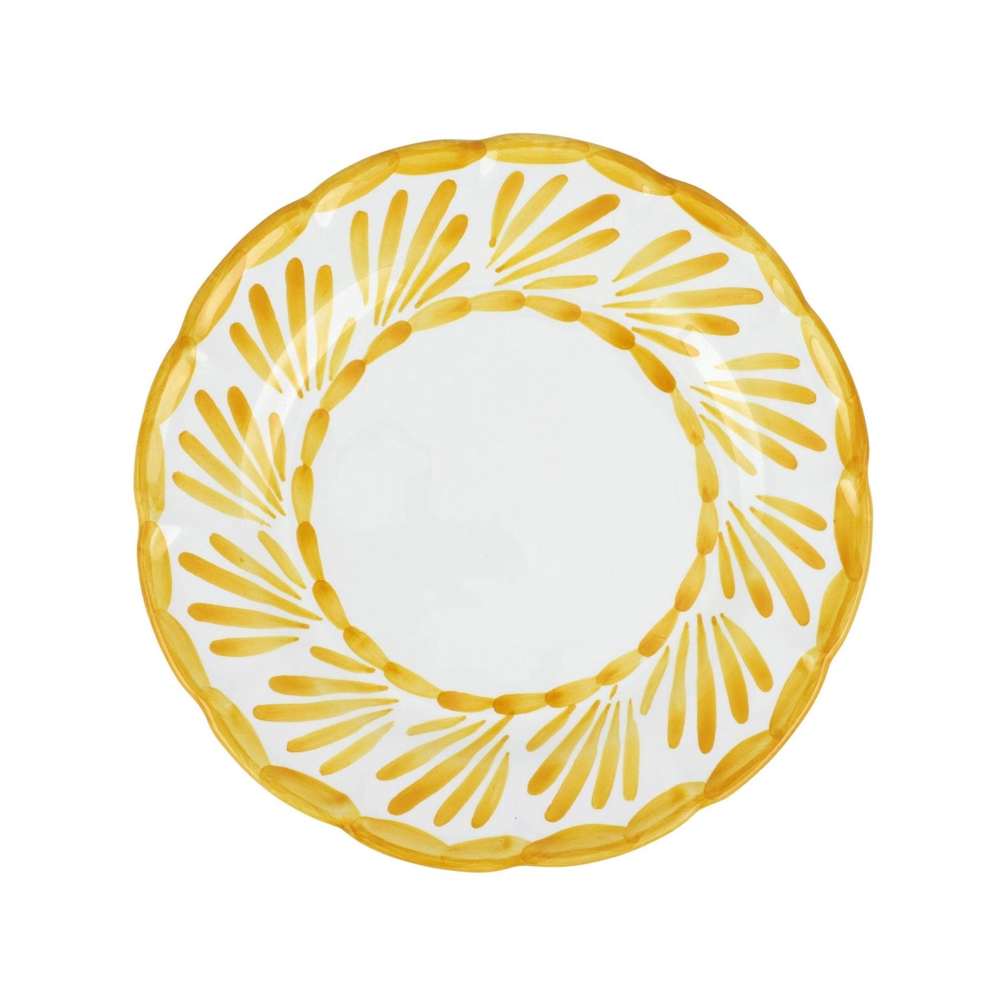 Yellow Dinner Plate