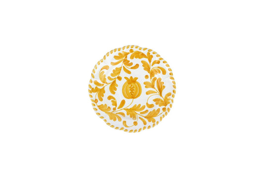 Yellow Salad Plate