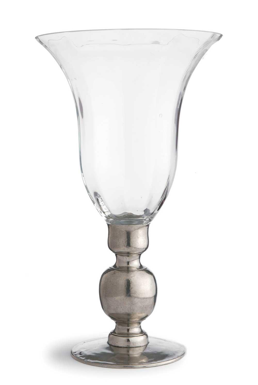 Vase with Pewter Stem
