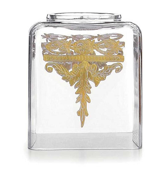 Gold Tissue Box Holder