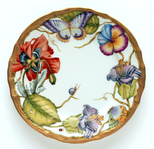Ornate Salad Plate