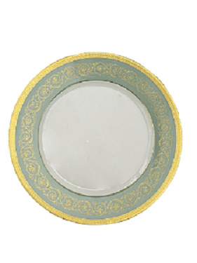 Ambassaded Celadon Dessert Plate