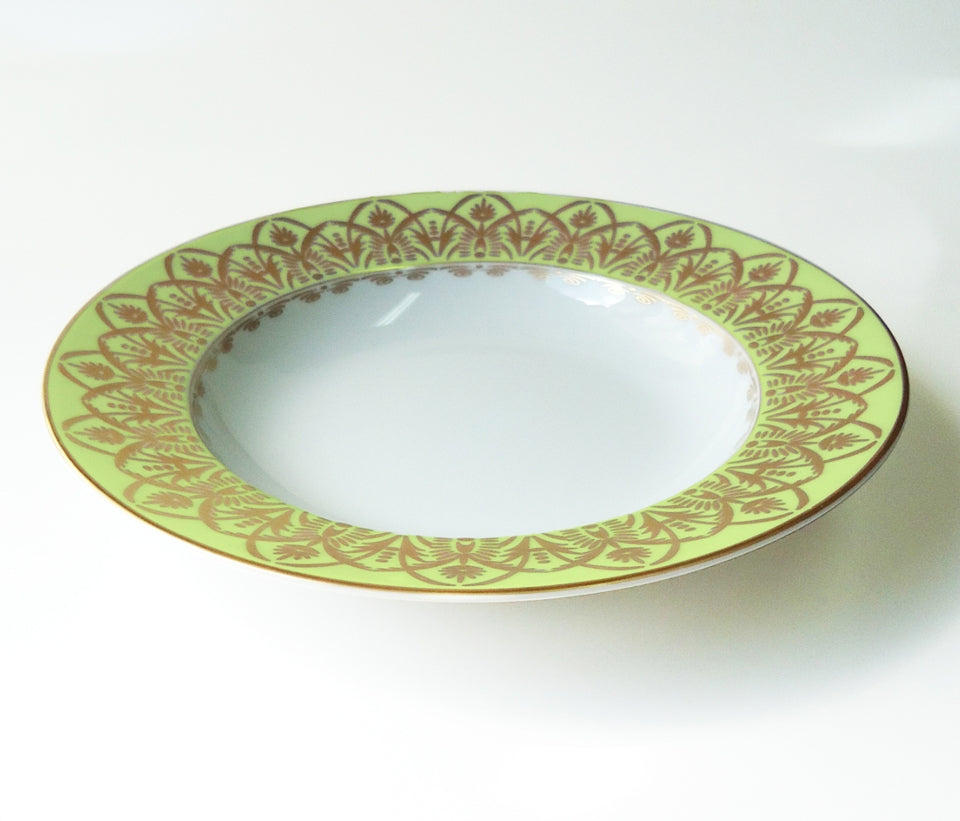 Rim soup plate