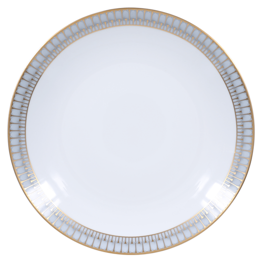 Flat round dish