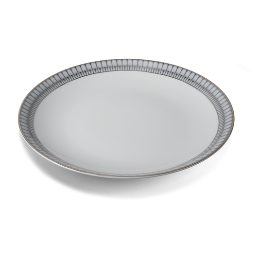 Round flat dish