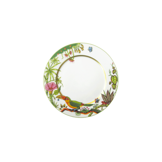 Dessert Plate - Toucan Facing Left