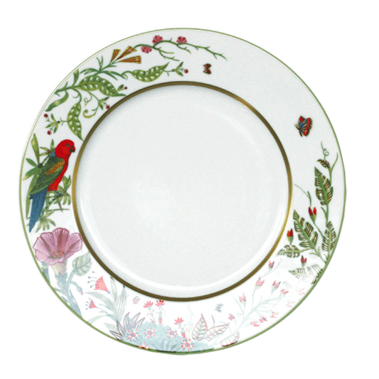 Large Dinner Plate - Red Parakeet