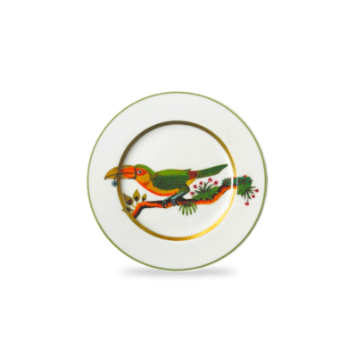 Bread and Butter Plate - Toucan Facing Left