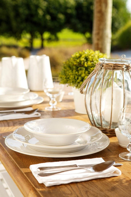 Dinner Plate 11", White-cream