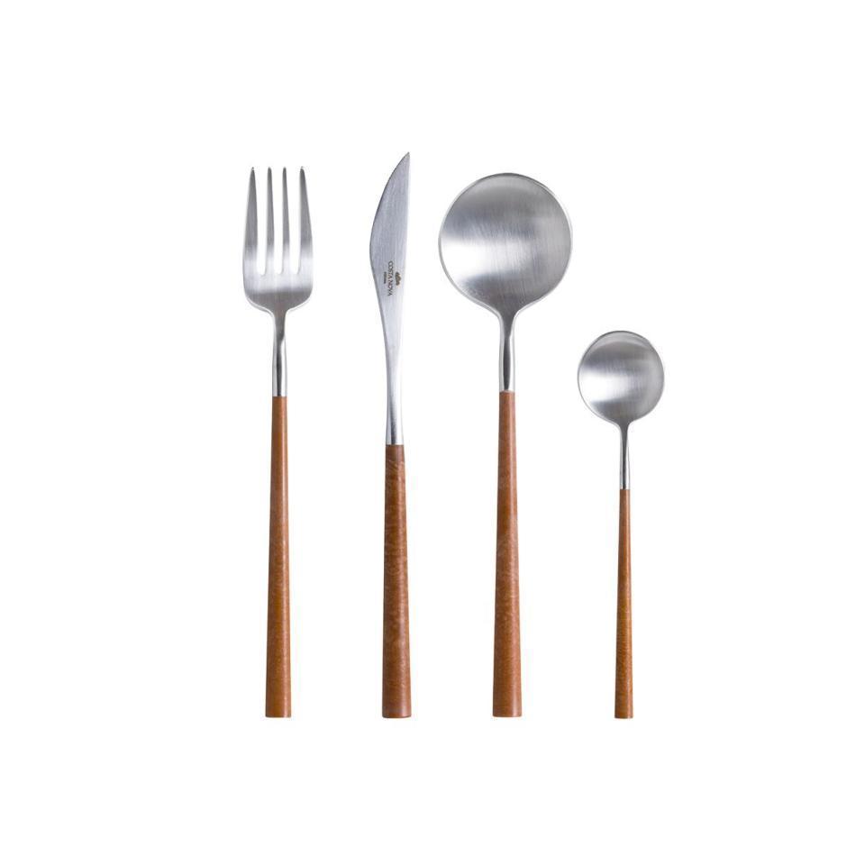 Flatware 5 Pieces, Wood