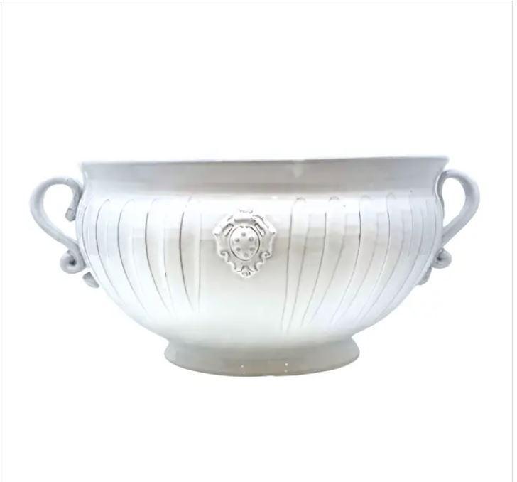 Bella Bianca Large 2-Handle Pot