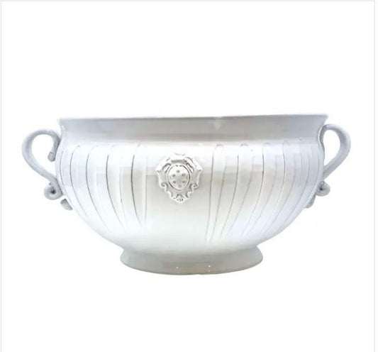 Bella Bianca Large 2-Handle Pot