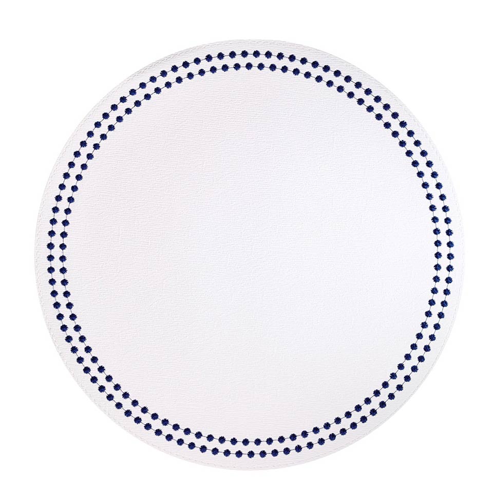 White Navy Mats - Pack of 4