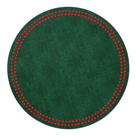 Forest/Red Mats - Pack of 4