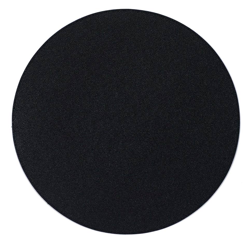 Black 16" Round Mat - Pack of 4