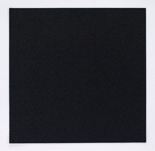 Black 15" Square Mat - Pack of 4