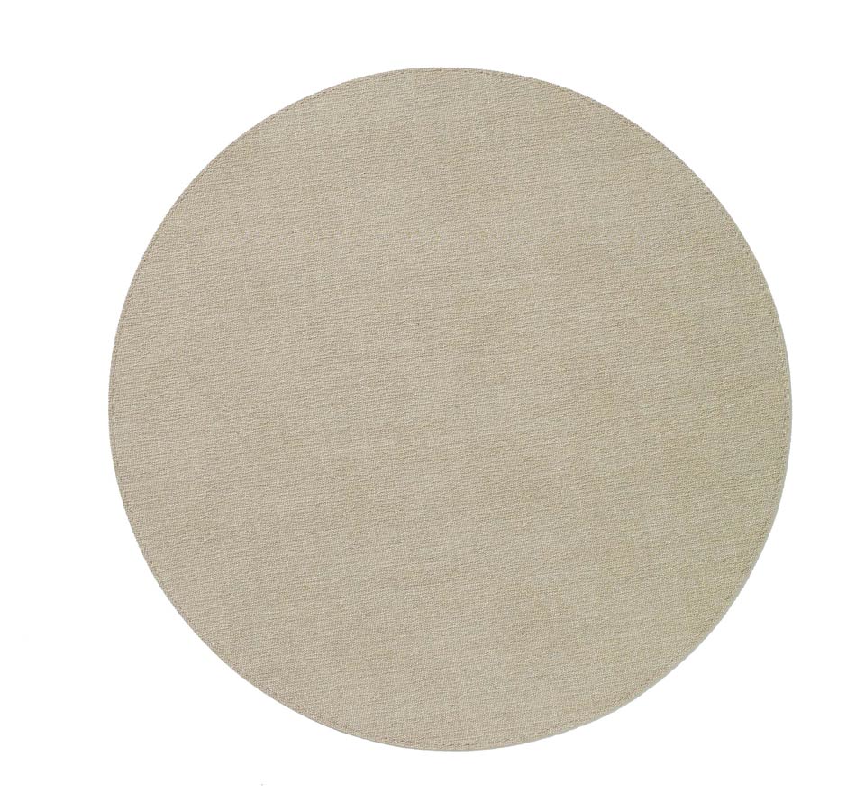 Oatmeal 15" Rd Mat - Pack of 4
