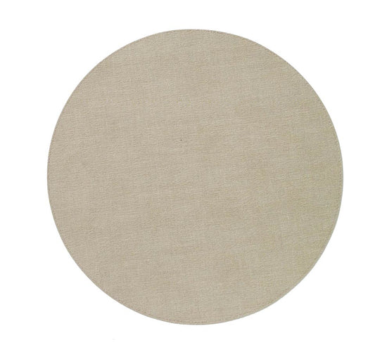 Oatmeal 15" Rd Mat - Pack of 4