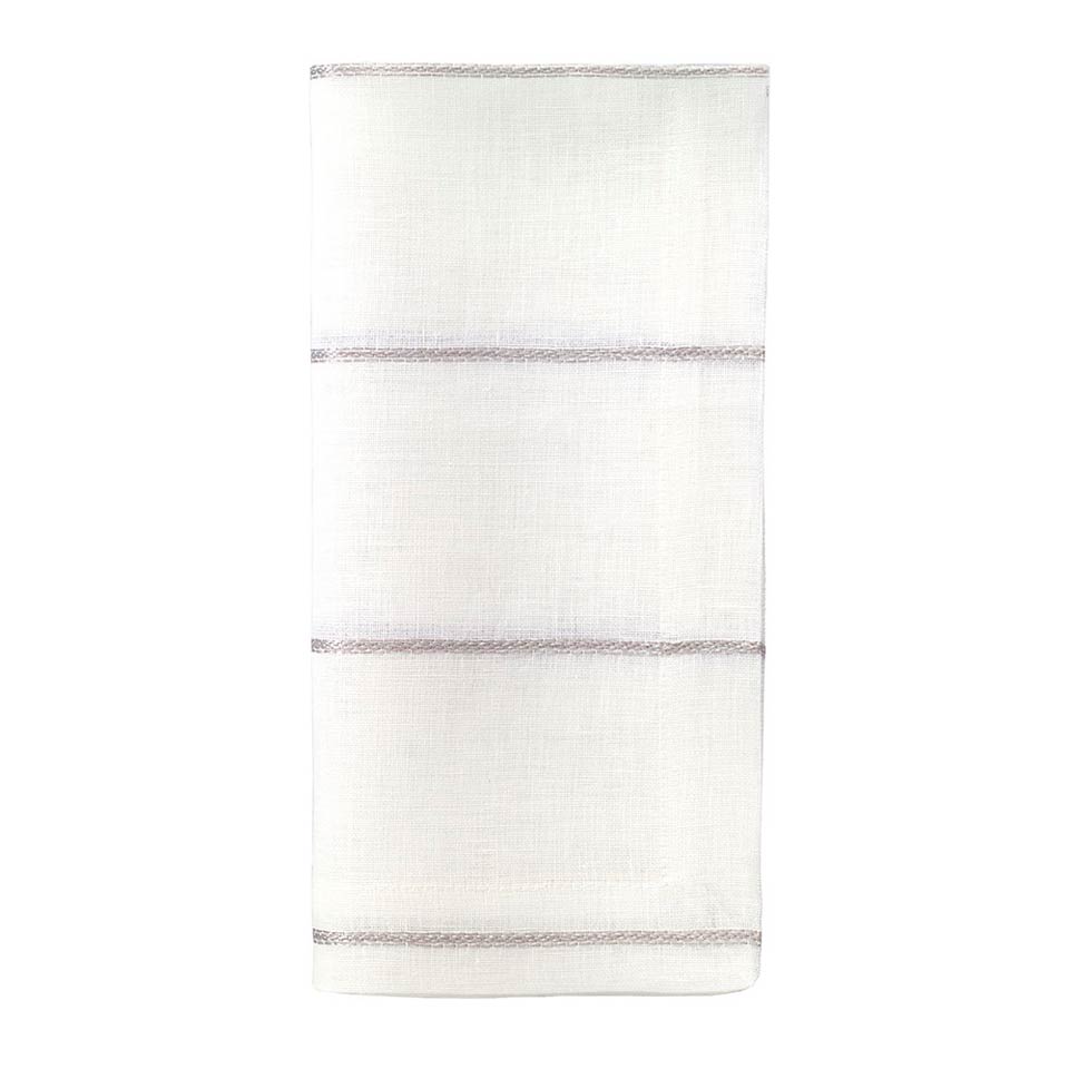 Silver 22" Napkin - Pack of 4