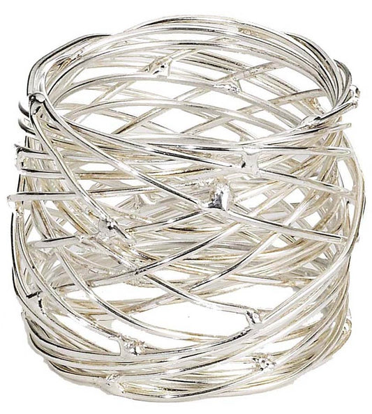 Nickel Napkin Ring - Pack of 4