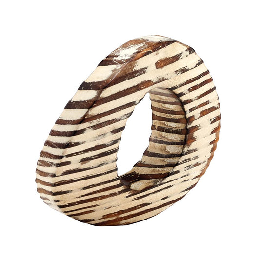 Beige Napkin Ring - Pack of 4