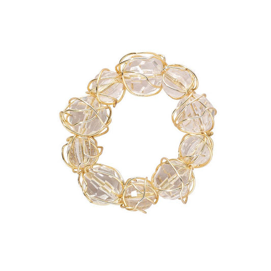 Gold Napkin Ring - Pack of 4