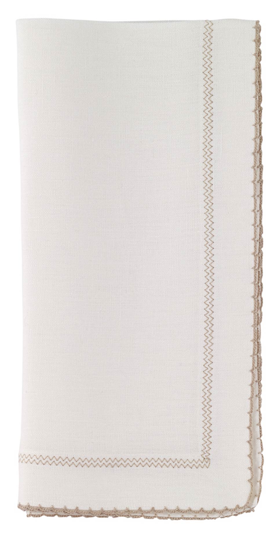 Off-White/Beige 22" Napkin - Pack of 4