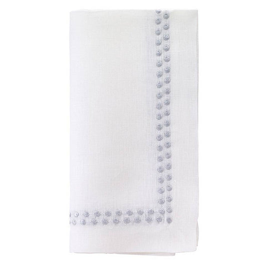 Silver  21" Napkins - Set of 4
