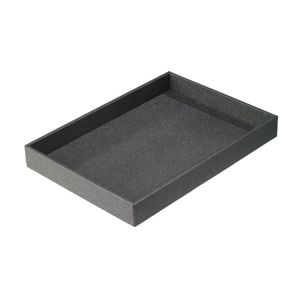 Charcoal Rectangle Tray
