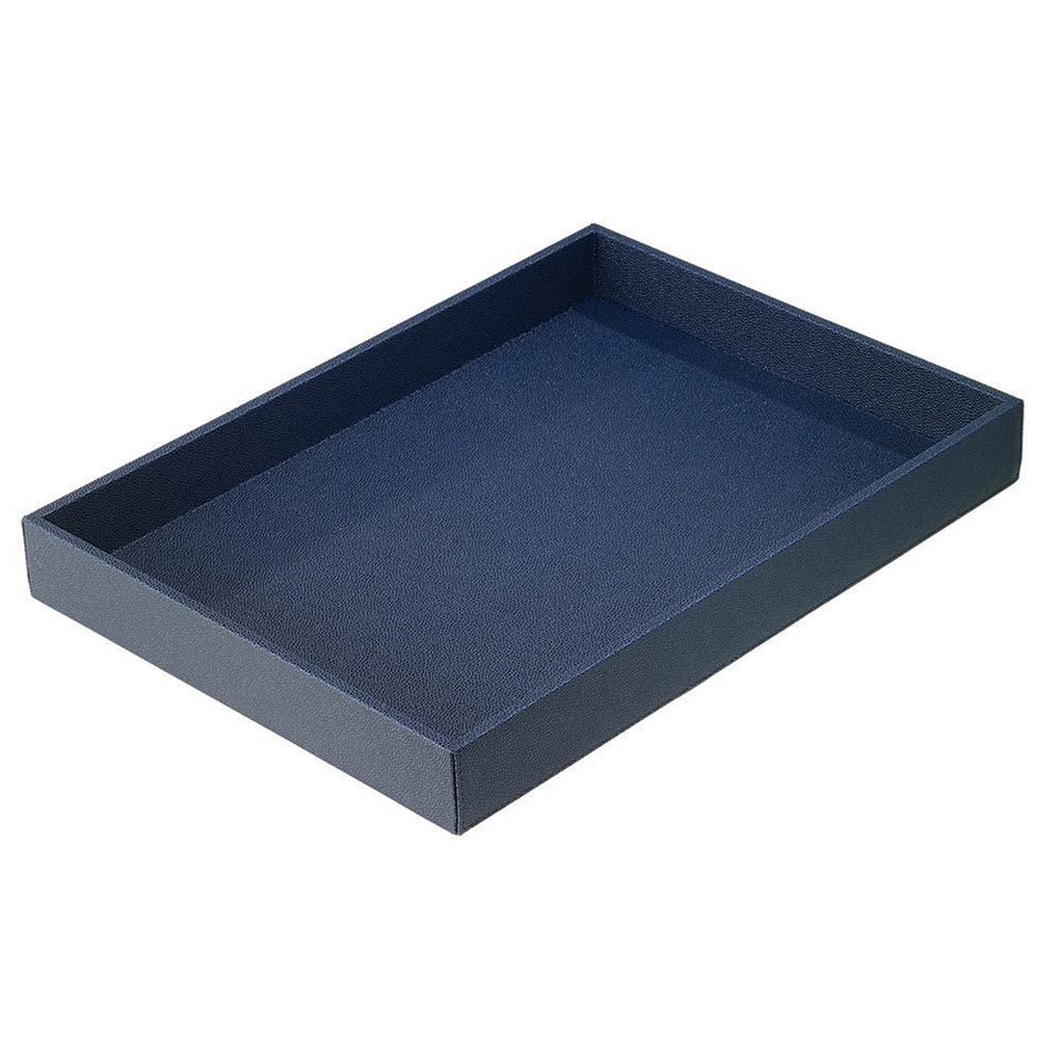 Navy Rectangle Tray