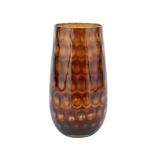 Bolla Glass Tortoise Small Pebbled Vase